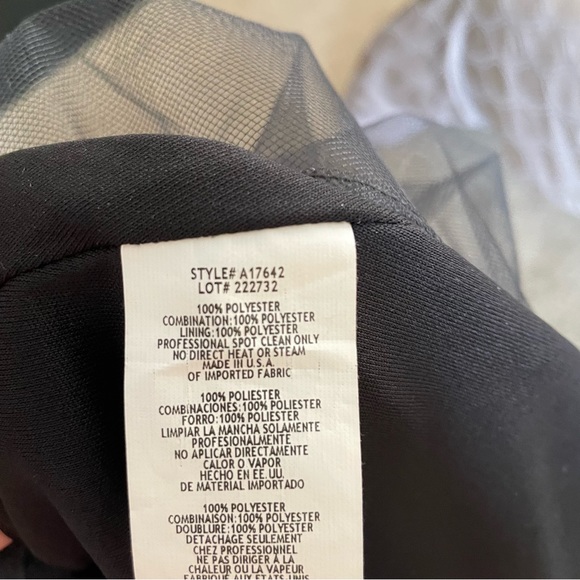 Black and White Gown - Picture 8 of 8